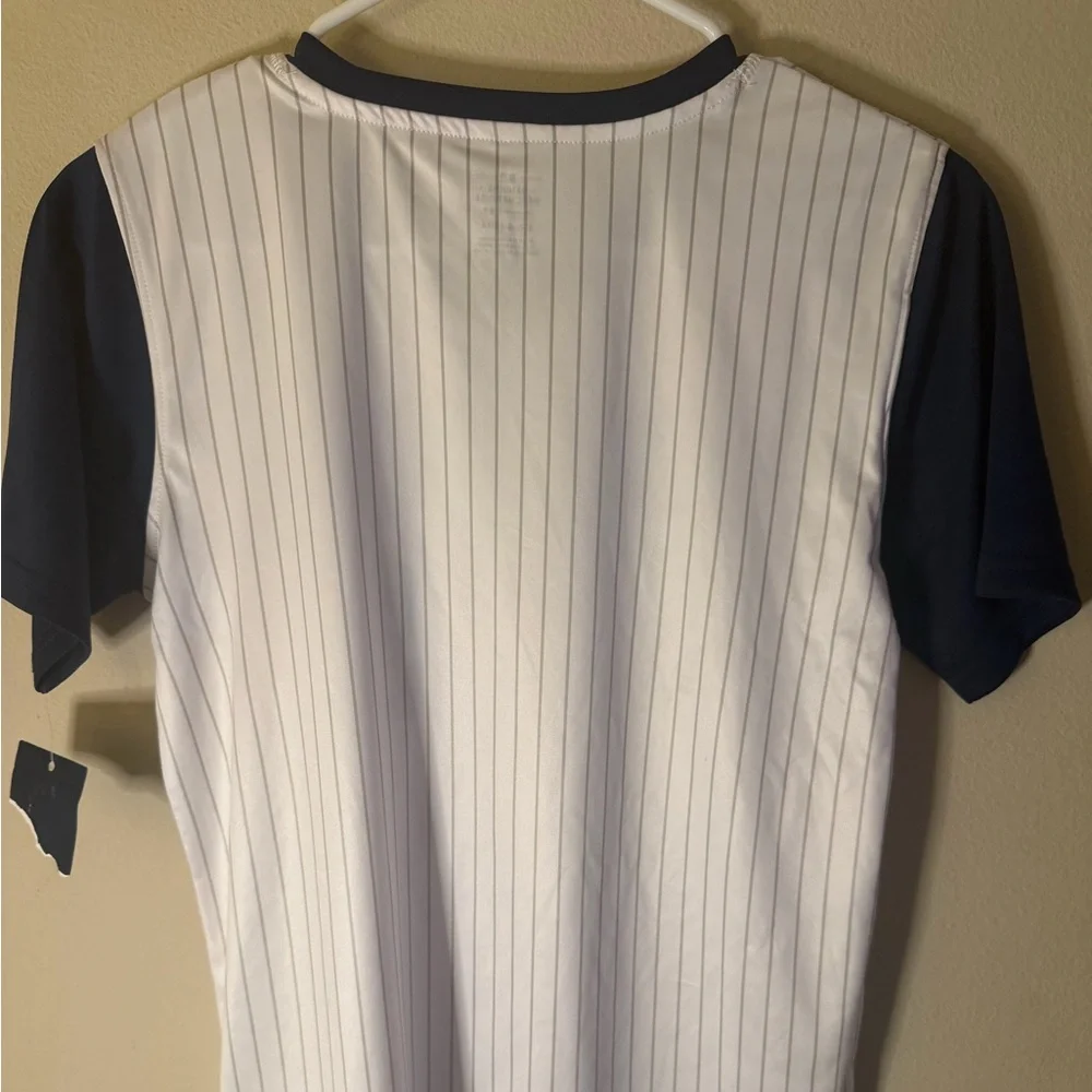 Genuine Merchandise Mariners White and Navy Kids Jersey - Picture 5 of 5